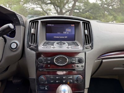 2012 INFINITI G37 Base