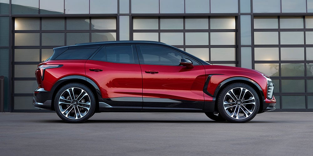 Side Exterior of the All-electric Blazer EV | Fredericksburg Chevrolet in FREDERICKSBURG TX