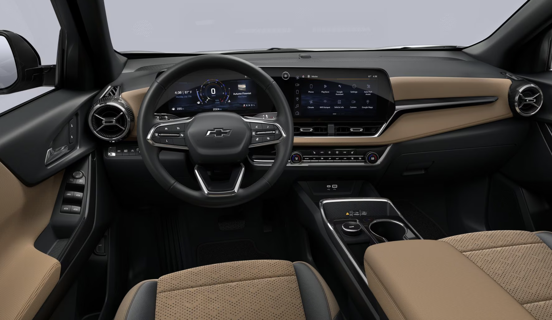 All-New 2025 Chevrolet Equinox Interior Tech Near Me in Boerne, TX