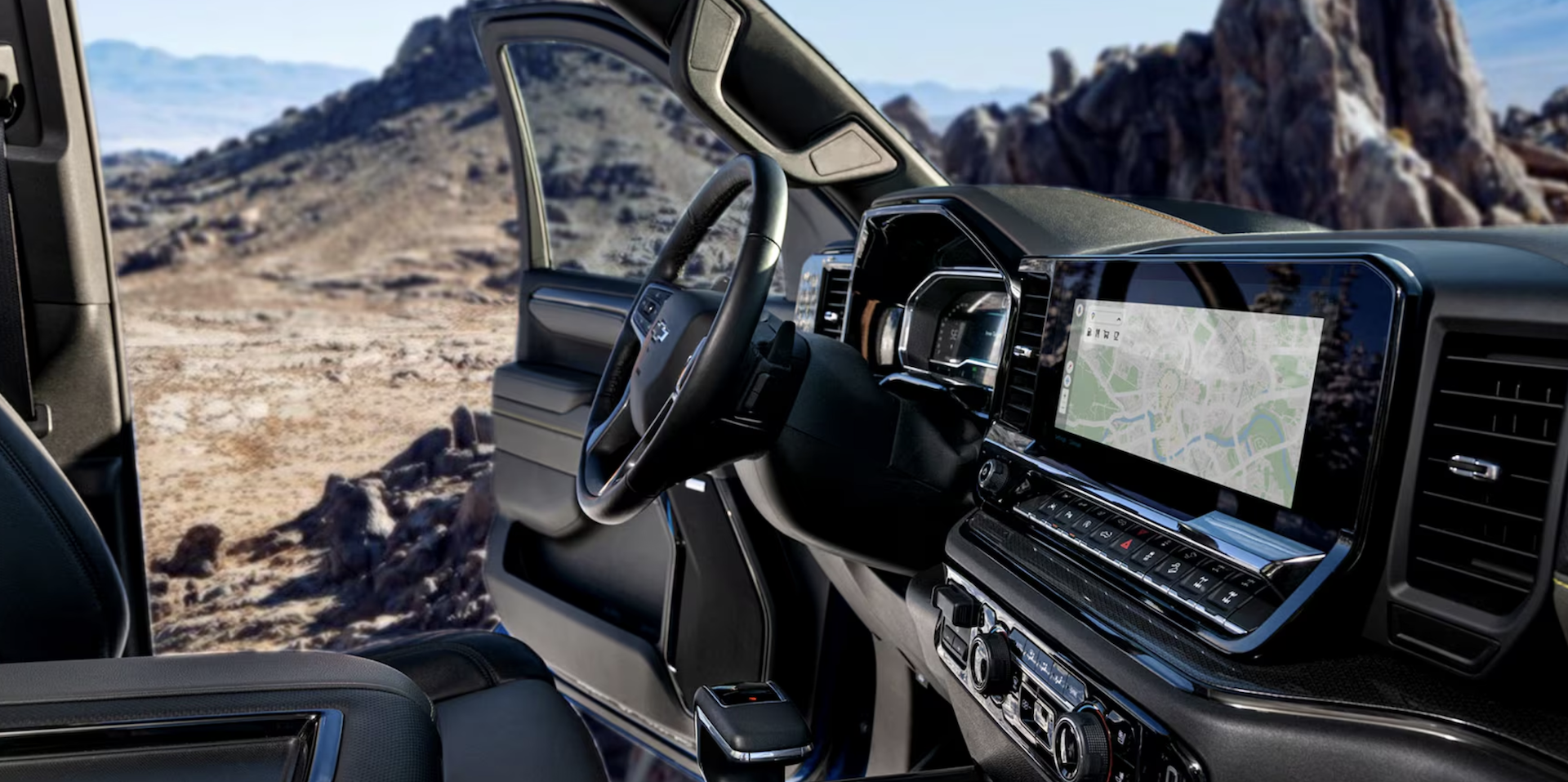 New 2025 Chevy Silverado Interior Features Near Me in San Antonio, TX