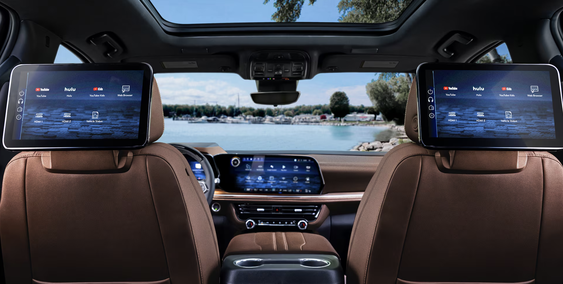 New 2025 Chevrolet Suburban Interior Features Near Me in San Antonio, TX