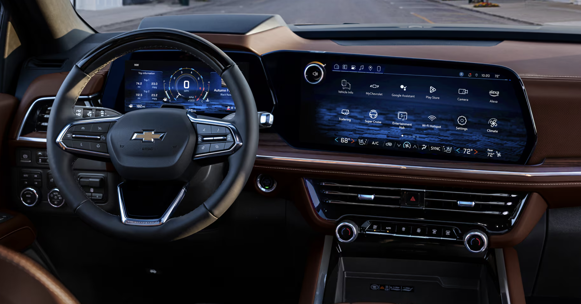 New 2025 Chevrolet Tahoe Interior Technology Near Me in Kerrville, TX